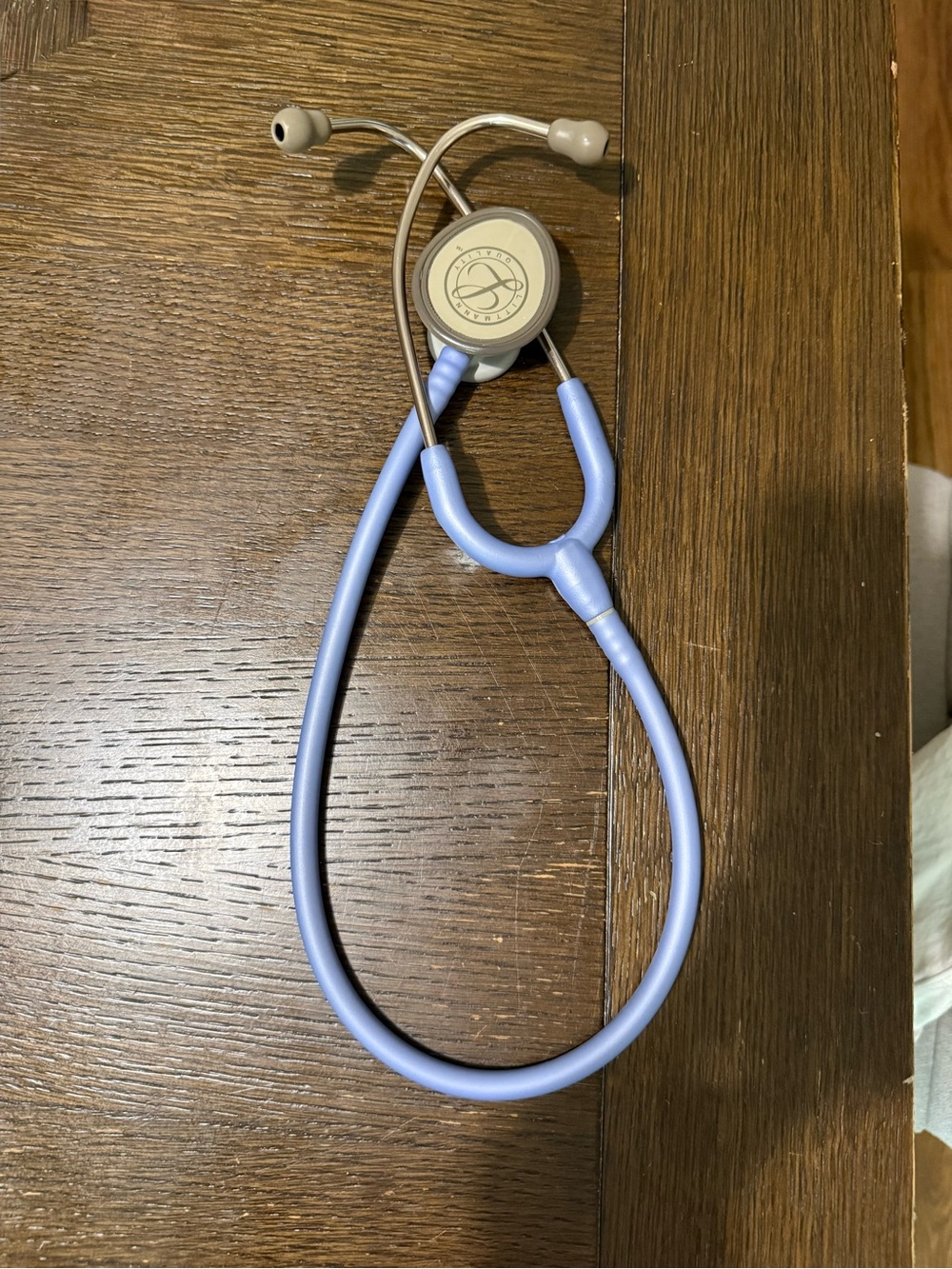 Light Blue Stethoscope - Medical Grade Home Use